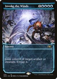 Invoke the Winds (Showcase), Kamigawa: Neon Dynasty