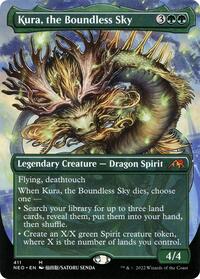 Kura, the Boundless Sky (Borderless), Kamigawa: Neon Dynasty