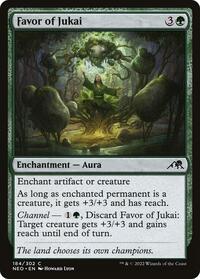 Favor of Jukai, Kamigawa: Neon Dynasty