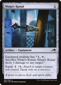 Ninja's Kunai, Kamigawa: Neon Dynasty