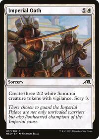 Imperial Oath, Kamigawa: Neon Dynasty