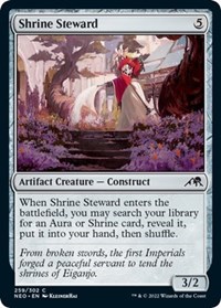 Shrine Steward, Kamigawa: Neon Dynasty