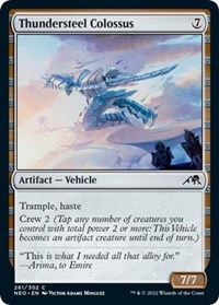 Thundersteel Colossus, Kamigawa: Neon Dynasty