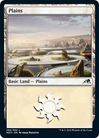 Plains (284), Kamigawa: Neon Dynasty