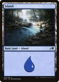 Island (285), Kamigawa: Neon Dynasty