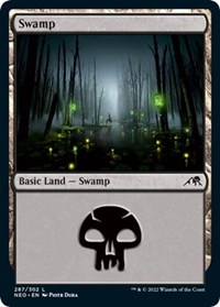 Swamp (287), Kamigawa: Neon Dynasty