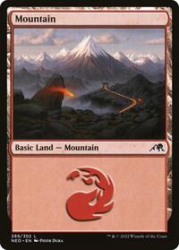 Mountain (289), Kamigawa: Neon Dynasty