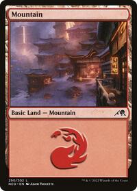Mountain (290), Kamigawa: Neon Dynasty