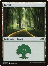 Forest (291), Kamigawa: Neon Dynasty