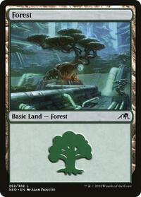 Forest (292), Kamigawa: Neon Dynasty
