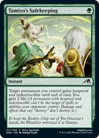 Tamiyo's Safekeeping, Kamigawa: Neon Dynasty
