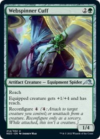 Webspinner Cuff, Kamigawa: Neon Dynasty