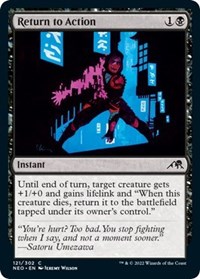 Return to Action, Kamigawa: Neon Dynasty