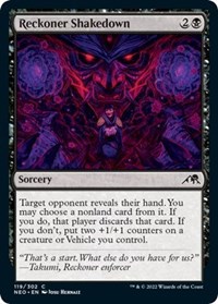 Reckoner Shakedown, Kamigawa: Neon Dynasty