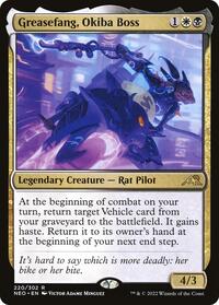 Greasefang, Okiba Boss, Kamigawa: Neon Dynasty