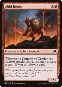 Akki Ronin, Kamigawa: Neon Dynasty