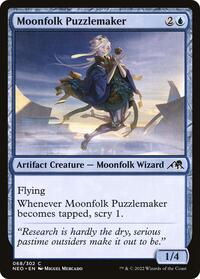 Moonfolk Puzzlemaker, Kamigawa: Neon Dynasty