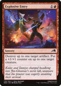 Explosive Entry, Kamigawa: Neon Dynasty