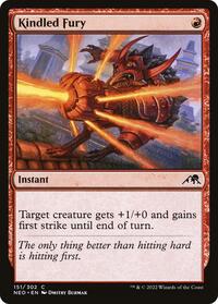 Kindled Fury, Kamigawa: Neon Dynasty
