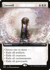Farewell (Extended Art), Kamigawa: Neon Dynasty