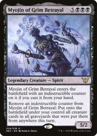 Myojin of Grim Betrayal, Commander: Kamigawa: Neon Dynasty