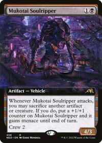 Mukotai Soulripper (Extended Art), Kamigawa: Neon Dynasty