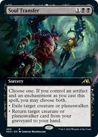 Soul Transfer (Extended Art), Kamigawa: Neon Dynasty