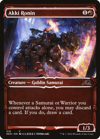 Akki Ronin (Showcase), Kamigawa: Neon Dynasty
