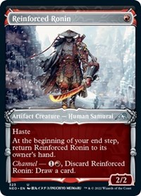 Reinforced Ronin (Showcase), Kamigawa: Neon Dynasty