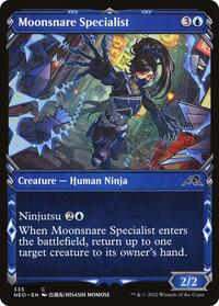 Moonsnare Specialist (Showcase), Kamigawa: Neon Dynasty
