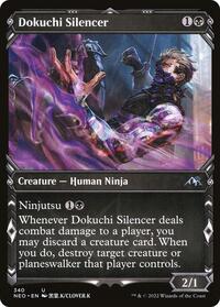 Dokuchi Silencer (Showcase), Kamigawa: Neon Dynasty