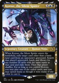 Kotose, the Silent Spider (Showcase), Kamigawa: Neon Dynasty