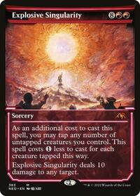 Explosive Singularity (Showcase), Kamigawa: Neon Dynasty