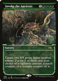 Invoke the Ancients (Showcase), Kamigawa: Neon Dynasty