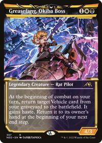 Greasefang, Okiba Boss (Showcase), Kamigawa: Neon Dynasty