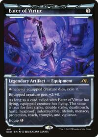 Eater of Virtue (Showcase), Kamigawa: Neon Dynasty