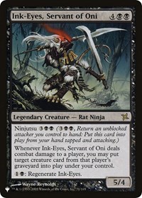 Ink-Eyes, Servant of Oni, The List Reprints
