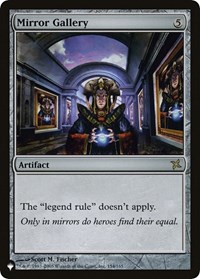 Mirror Gallery, The List Reprints