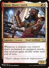 Reyav, Master Smith, The List Reprints