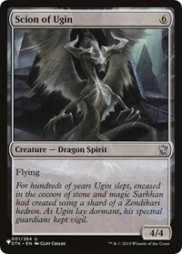Scion of Ugin, The List Reprints