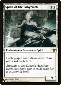 Spirit of the Labyrinth, The List Reprints