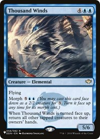 Thousand Winds, The List Reprints