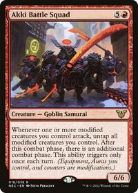 Akki Battle Squad, Commander: Kamigawa: Neon Dynasty