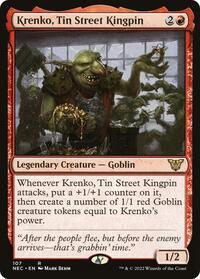 Krenko, Tin Street Kingpin, Commander: Kamigawa: Neon Dynasty