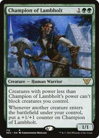 Champion of Lambholt, Commander: Kamigawa: Neon Dynasty