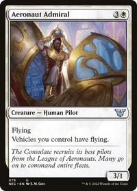 Aeronaut Admiral, Commander: Kamigawa: Neon Dynasty