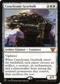 Cataclysmic Gearhulk, Commander: Kamigawa: Neon Dynasty