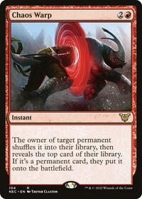 Chaos Warp, Commander: Kamigawa: Neon Dynasty
