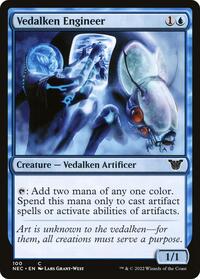 Vedalken Engineer, Commander: Kamigawa: Neon Dynasty