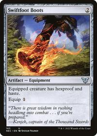 Swiftfoot Boots, Commander: Kamigawa: Neon Dynasty